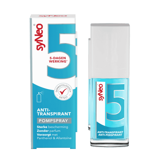 Syneo 5 spray – krachtige antitranspirant tegen overmatig zweten