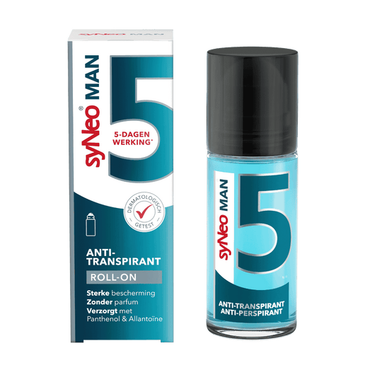 Syneo 5 roll-on – langdurige bescherming tegen okselzweet